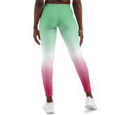 Abrosexual Pride Ombre Leggings Leggings - AOP PRIDE MODE